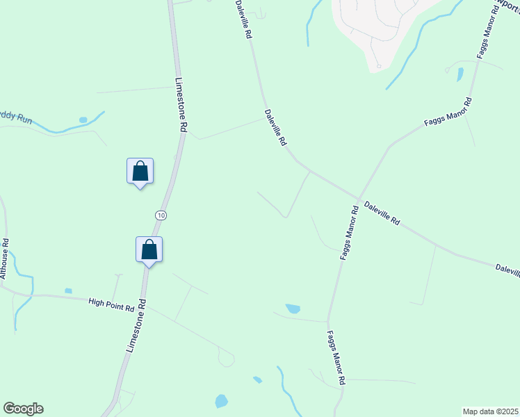 map of restaurants, bars, coffee shops, grocery stores, and more near 2 Linmar Lane in Cochranville