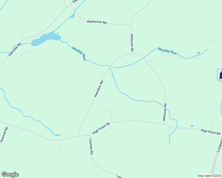 map of restaurants, bars, coffee shops, grocery stores, and more near 475 Hamilton Road in Cochranville