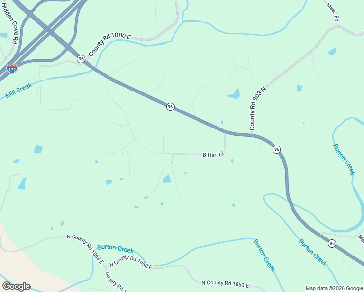 map of restaurants, bars, coffee shops, grocery stores, and more near 6125-6499 Bitter Road in Quincy