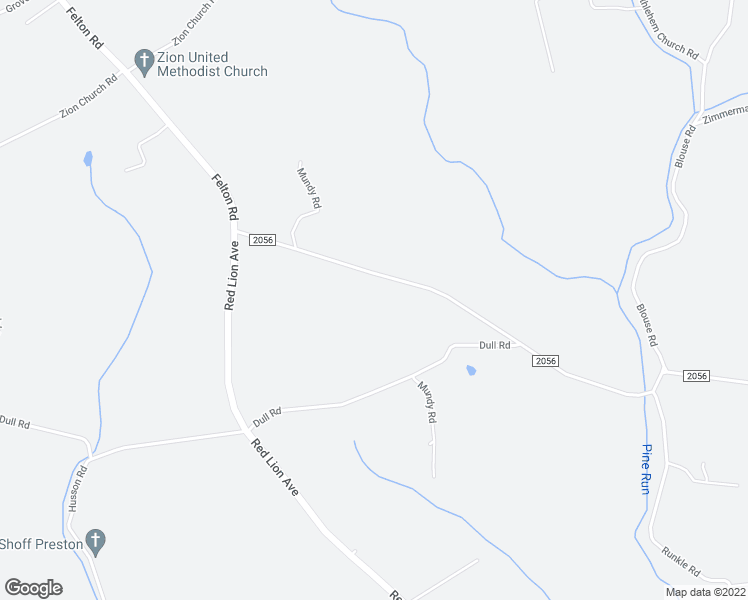 map of restaurants, bars, coffee shops, grocery stores, and more near 3061 Brownton Road in Red Lion