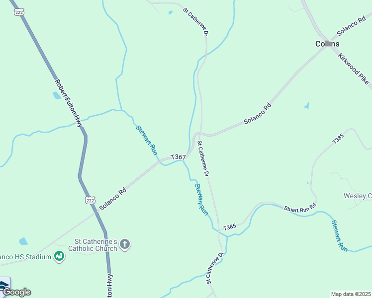 map of restaurants, bars, coffee shops, grocery stores, and more near 448 Solanco Road in Quarryville