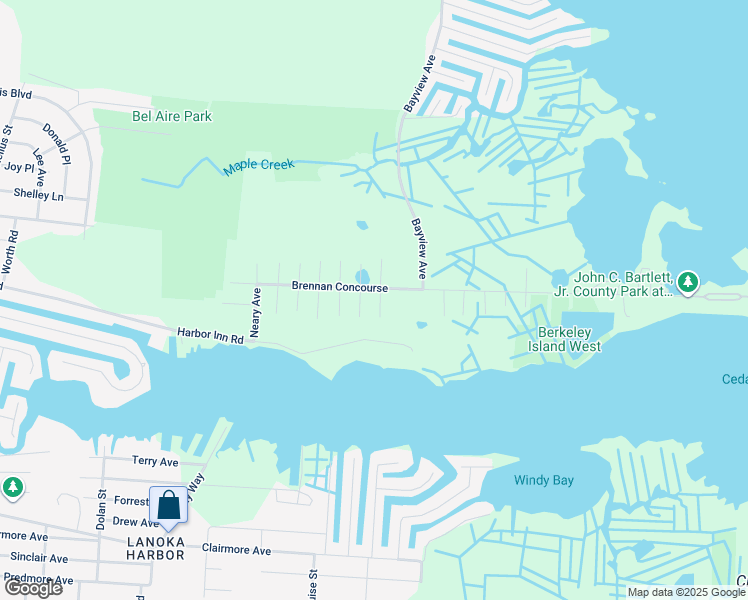 map of restaurants, bars, coffee shops, grocery stores, and more near 310 Mullarkey Ave in Berkeley Township
