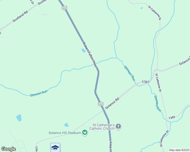 map of restaurants, bars, coffee shops, grocery stores, and more near 872 Robert Fulton Highway in Quarryville