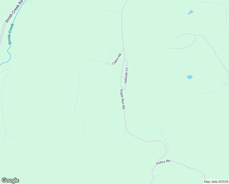 map of restaurants, bars, coffee shops, grocery stores, and more near 422 Sugar Run Road in Waynesburg