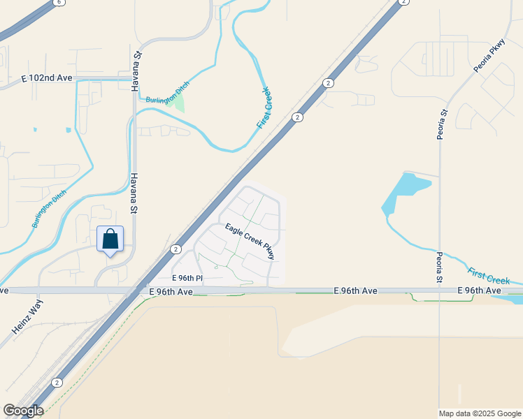 map of restaurants, bars, coffee shops, grocery stores, and more near 9789 Lima Circle in Commerce City