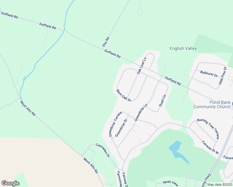 map of restaurants, bars, coffee shops, grocery stores, and more near 6590 Bent Oak Drive in Fayetteville