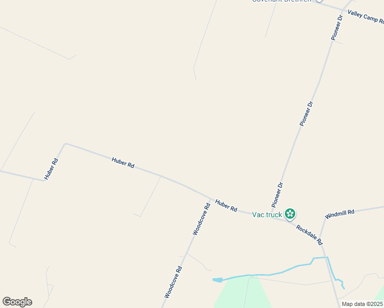 map of restaurants, bars, coffee shops, grocery stores, and more near 8459 Huber Road in Saint Thomas