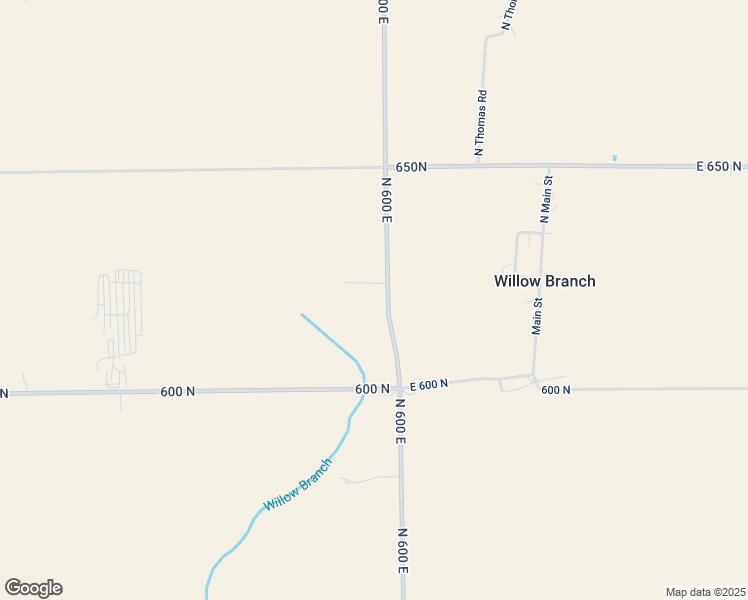 map of restaurants, bars, coffee shops, grocery stores, and more near 6202 North 600 East in Greenfield