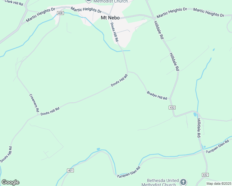 map of restaurants, bars, coffee shops, grocery stores, and more near 231 Douts Hill Road in Holtwood