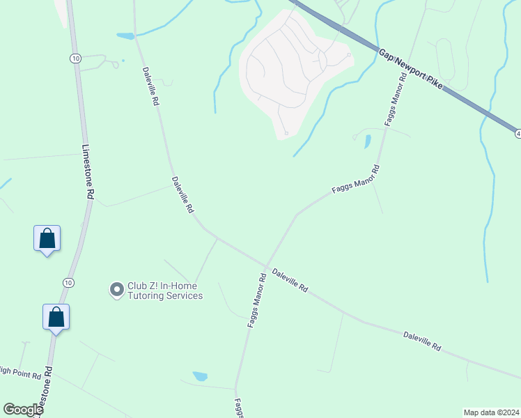 map of restaurants, bars, coffee shops, grocery stores, and more near 421 Faggs Manor Road in Cochranville