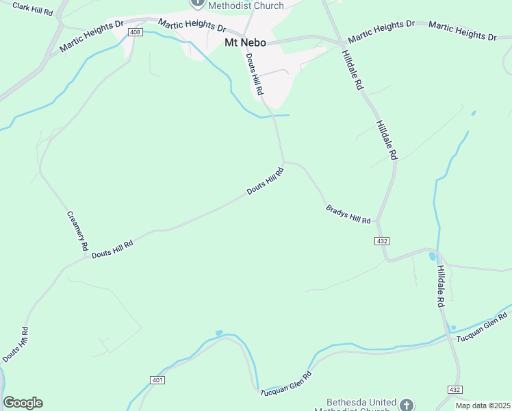 map of restaurants, bars, coffee shops, grocery stores, and more near 231 Douts Hill Road in Holtwood