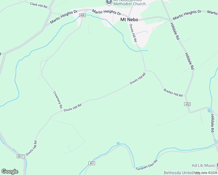 map of restaurants, bars, coffee shops, grocery stores, and more near 198 Douts Hill Road in Holtwood