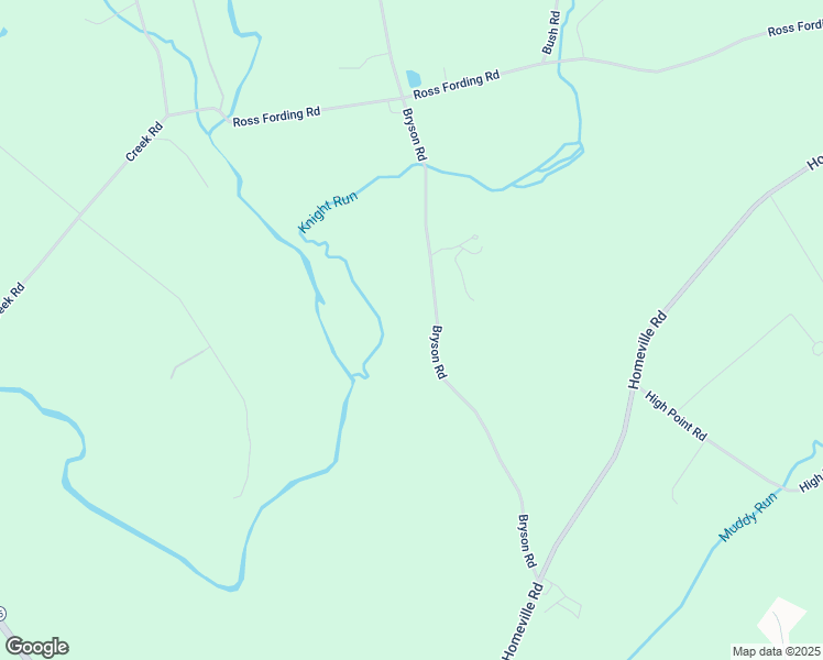 map of restaurants, bars, coffee shops, grocery stores, and more near 2738 Bryson Road in Cochranville