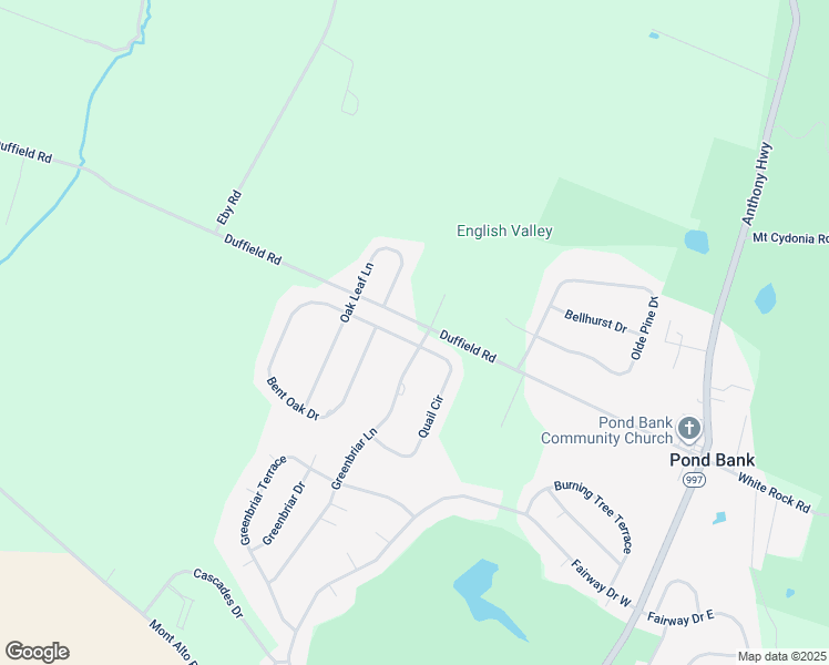 map of restaurants, bars, coffee shops, grocery stores, and more near 6397 Greenbriar Lane in Chambersburg