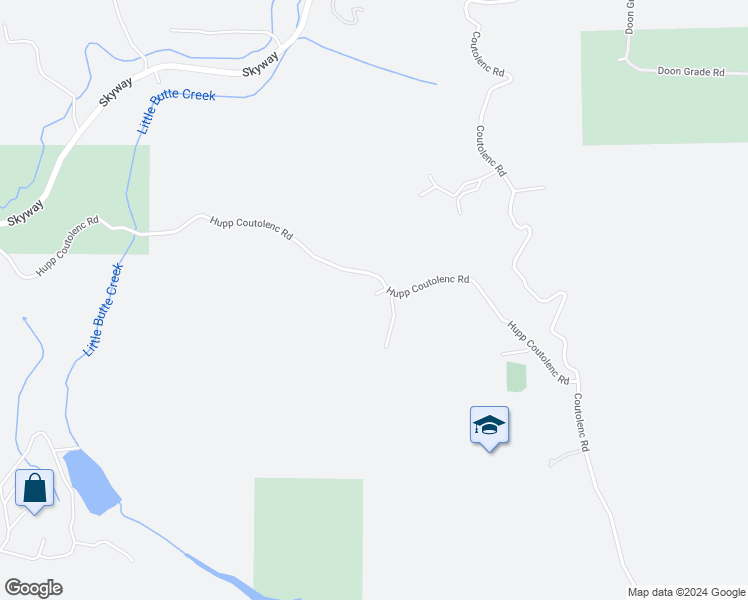 map of restaurants, bars, coffee shops, grocery stores, and more near 6616 Hupp Coutolenc Road in Magalia