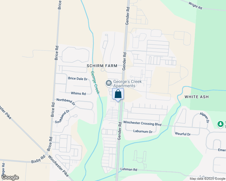 map of restaurants, bars, coffee shops, grocery stores, and more near 5145 Banneker Street in Canal Winchester