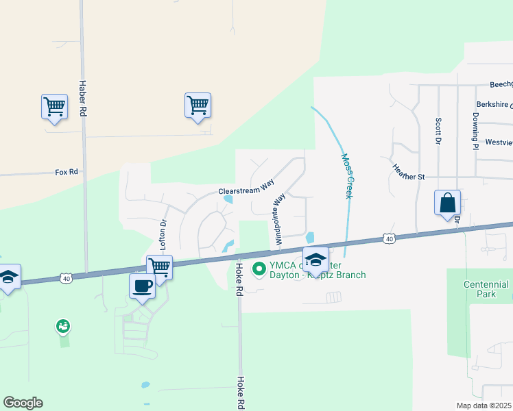 map of restaurants, bars, coffee shops, grocery stores, and more near 213 Pointers Run in Englewood