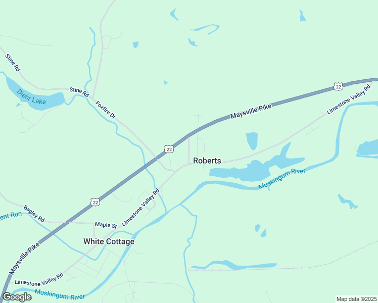 map of restaurants, bars, coffee shops, grocery stores, and more near 3919 Roberts Addition in White Cottage
