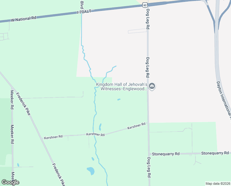 map of restaurants, bars, coffee shops, grocery stores, and more near 8969 Dog Leg Road in Dayton