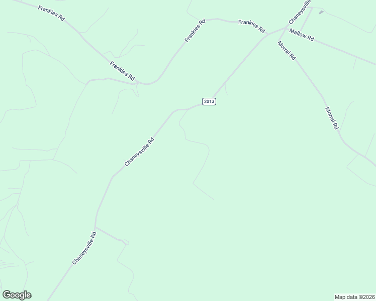 map of restaurants, bars, coffee shops, grocery stores, and more near 7360 Chaneysville Road in Clearville