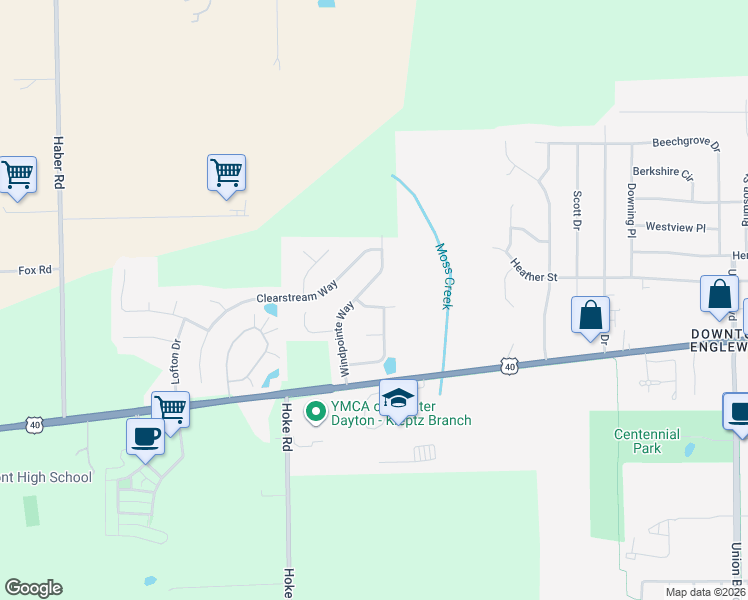 map of restaurants, bars, coffee shops, grocery stores, and more near 503 Sorna Drive in Englewood