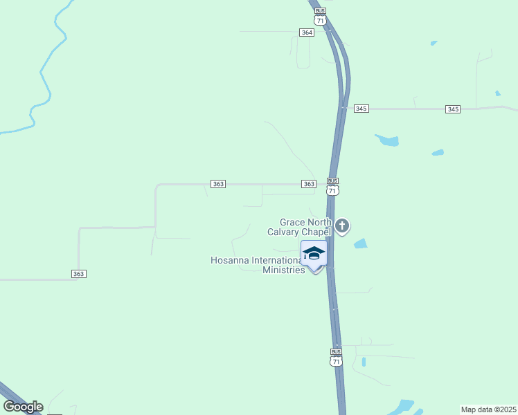map of restaurants, bars, coffee shops, grocery stores, and more near 11709 Ridgeway Drive in Saint Joseph