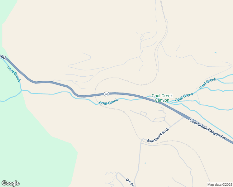 map of restaurants, bars, coffee shops, grocery stores, and more near 24701 Coal Creek Canyon Road in Golden