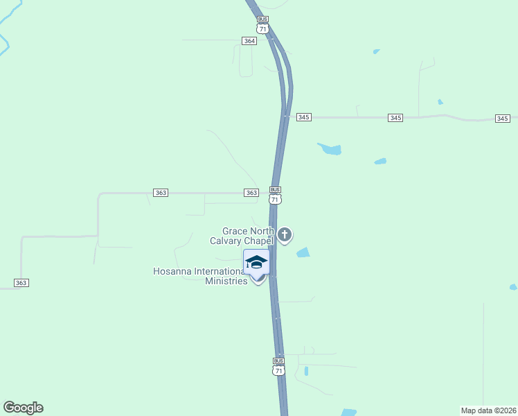 map of restaurants, bars, coffee shops, grocery stores, and more near 11882 Ridgeway Drive in Saint Joseph