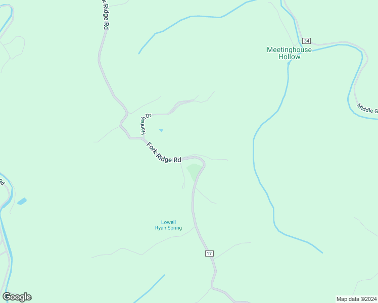 map of restaurants, bars, coffee shops, grocery stores, and more near 75 Fork Ridge in Moundsville