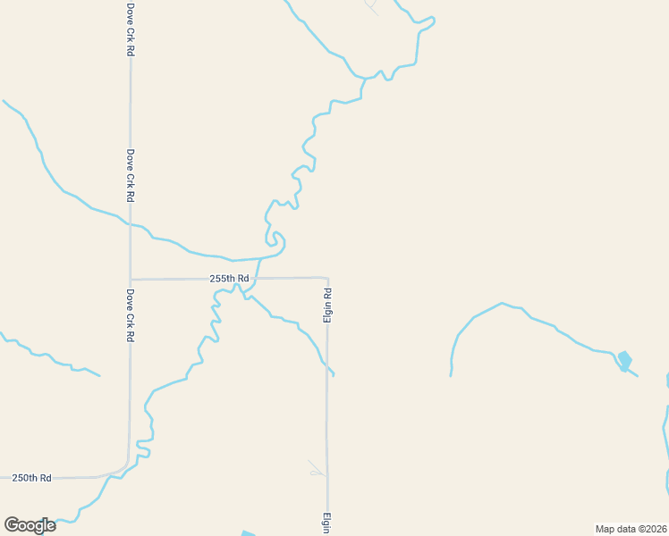 map of restaurants, bars, coffee shops, grocery stores, and more near 255th Road in Highland