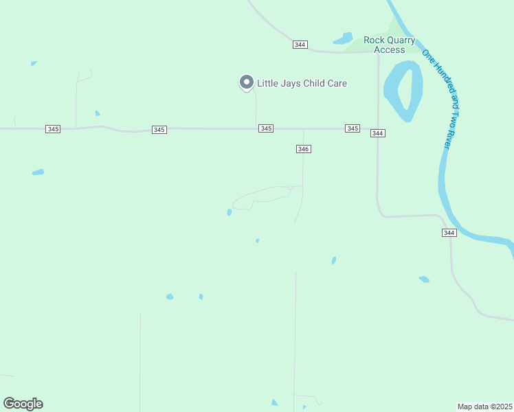 map of restaurants, bars, coffee shops, grocery stores, and more near 16998 County Road 346 in Saint Joseph