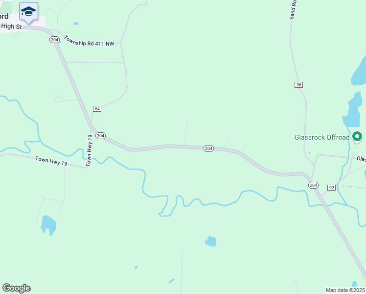 map of restaurants, bars, coffee shops, grocery stores, and more near 3026 Ohio 204 in Glenford