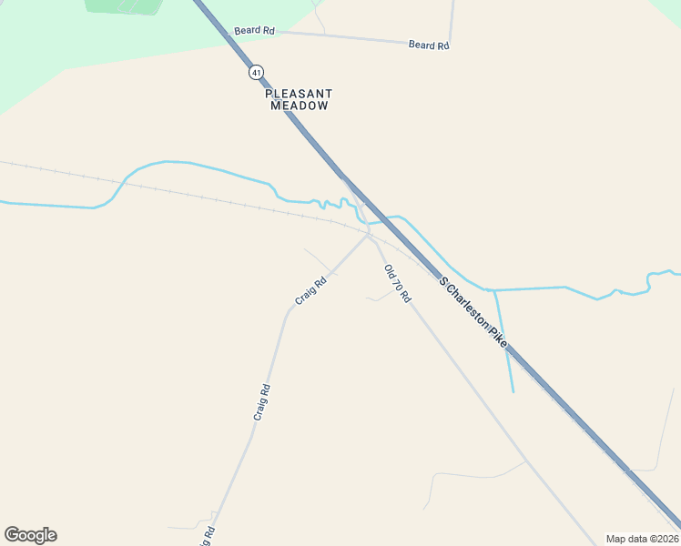 map of restaurants, bars, coffee shops, grocery stores, and more near 2662 Craig Road in Springfield