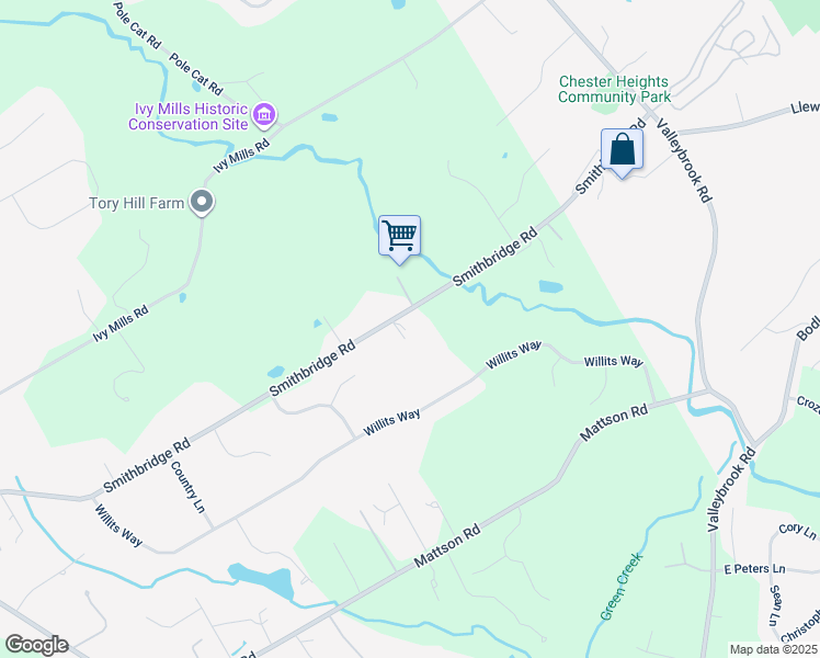 144 Smithbridge Road, Chadds Ford PA Walk Score