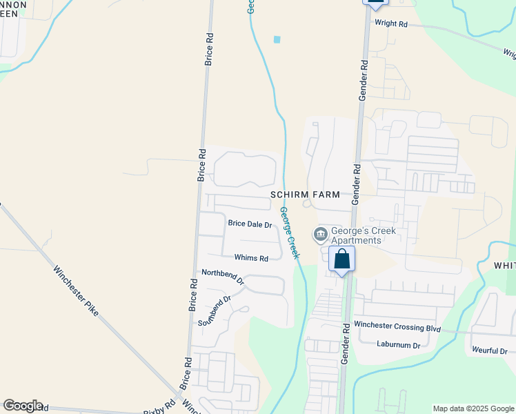 map of restaurants, bars, coffee shops, grocery stores, and more near 6448 Brice Dale Drive in Canal Winchester