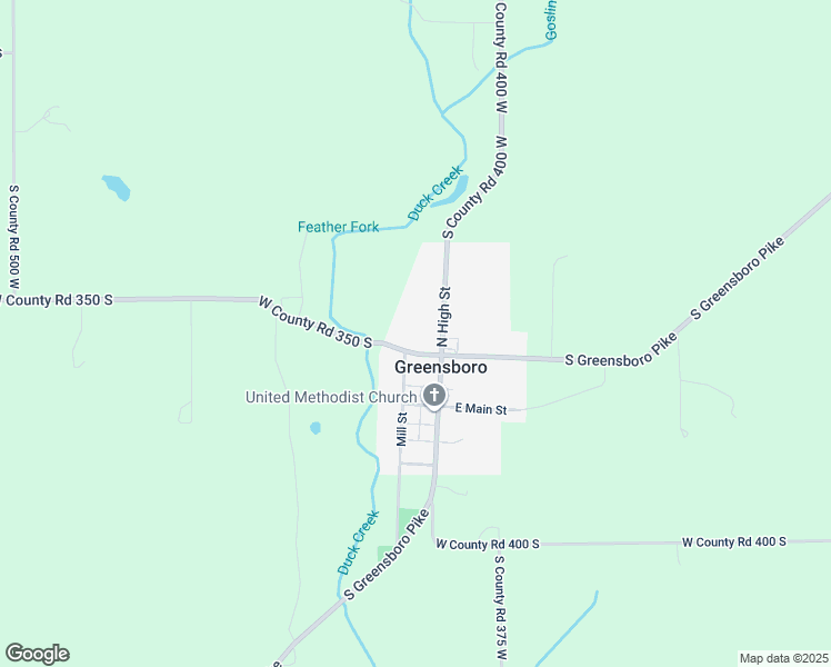 map of restaurants, bars, coffee shops, grocery stores, and more near in Greensboro