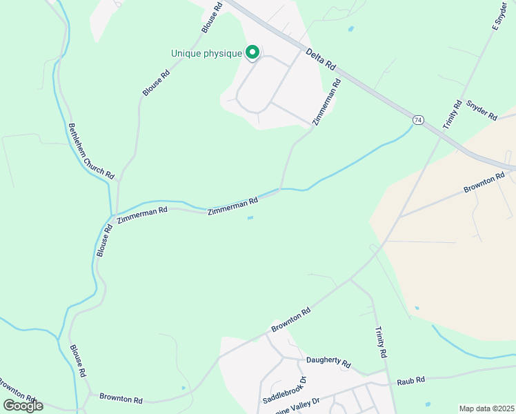 map of restaurants, bars, coffee shops, grocery stores, and more near 849 Zimmerman Road in Red Lion