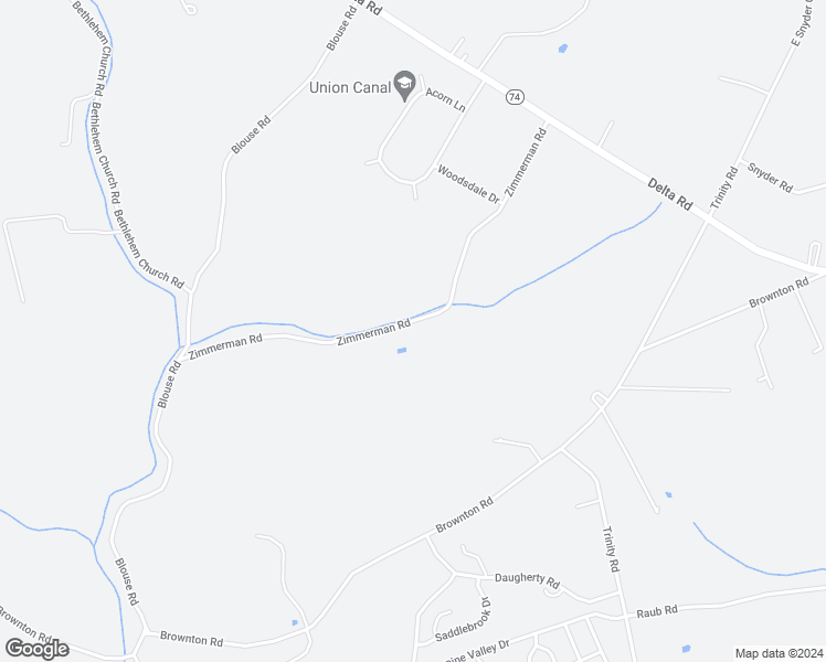 map of restaurants, bars, coffee shops, grocery stores, and more near 849 Zimmerman Road in Red Lion