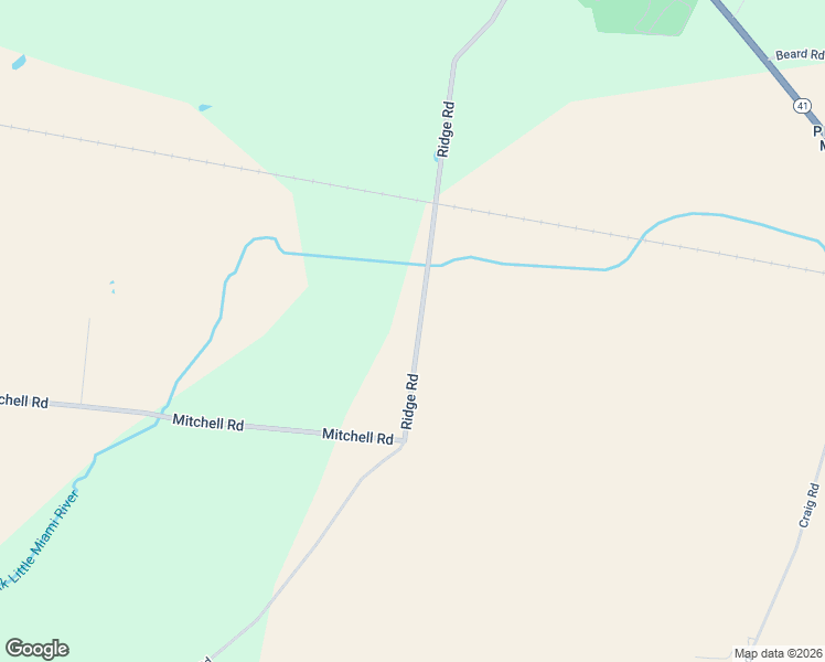 map of restaurants, bars, coffee shops, grocery stores, and more near 2625 Ridge Road in Springfield