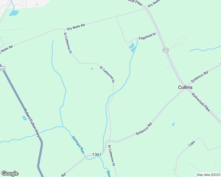 map of restaurants, bars, coffee shops, grocery stores, and more near 140 Saint Catherine Drive in Quarryville