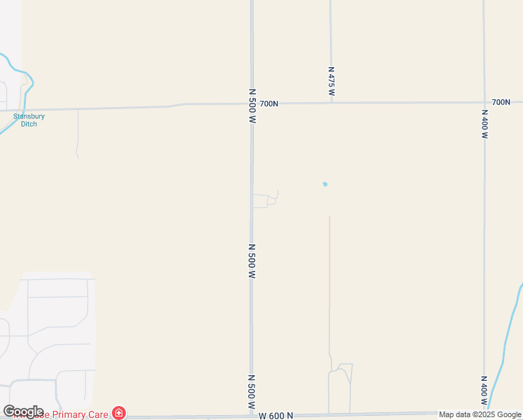 map of restaurants, bars, coffee shops, grocery stores, and more near 6731 North 500 West in McCordsville