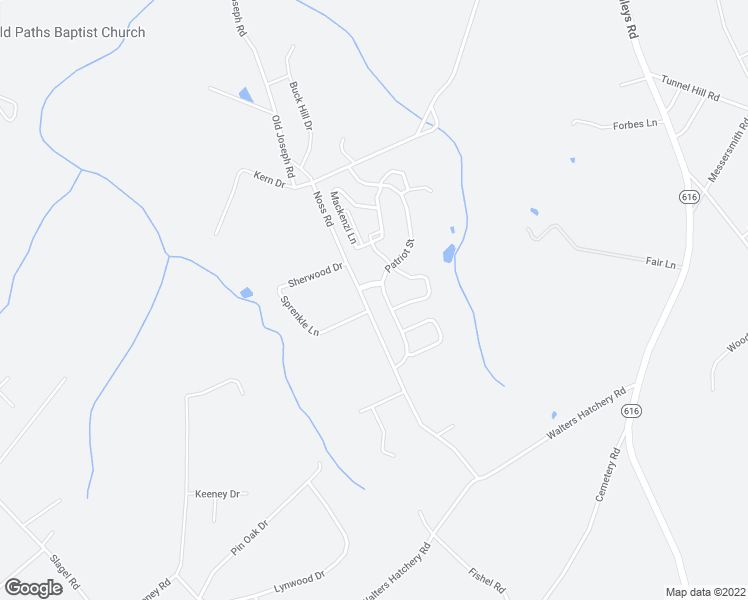 map of restaurants, bars, coffee shops, grocery stores, and more near 2059 Noss Road in York