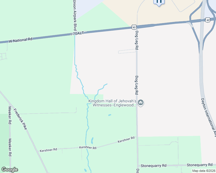 map of restaurants, bars, coffee shops, grocery stores, and more near 8969 Dog Leg Road in Dayton