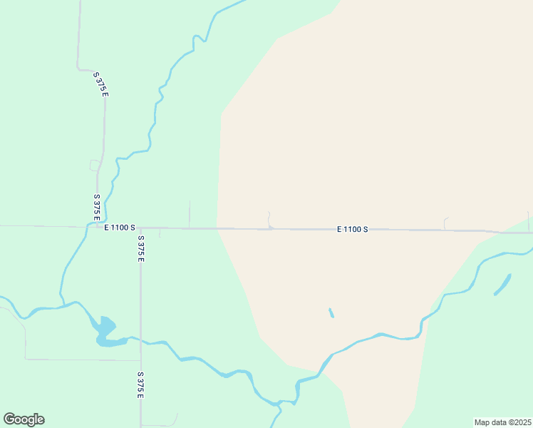 map of restaurants, bars, coffee shops, grocery stores, and more near 4218 East 1100 South in Ladoga