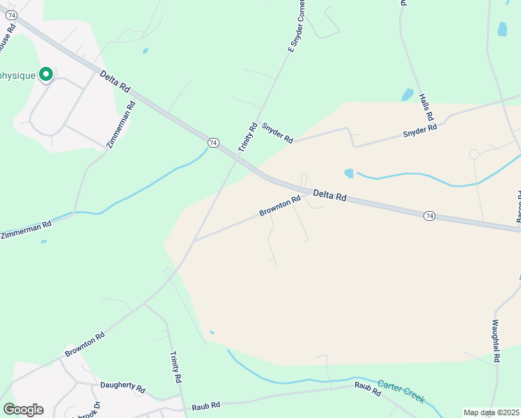 map of restaurants, bars, coffee shops, grocery stores, and more near 4016 Brownton Road in Felton