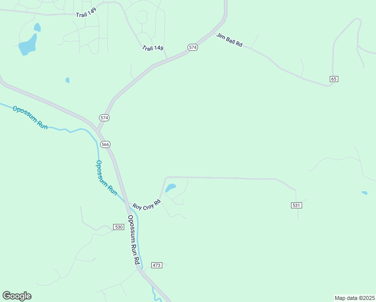 map of restaurants, bars, coffee shops, grocery stores, and more near 22510 Roy Croy Road in Senecaville