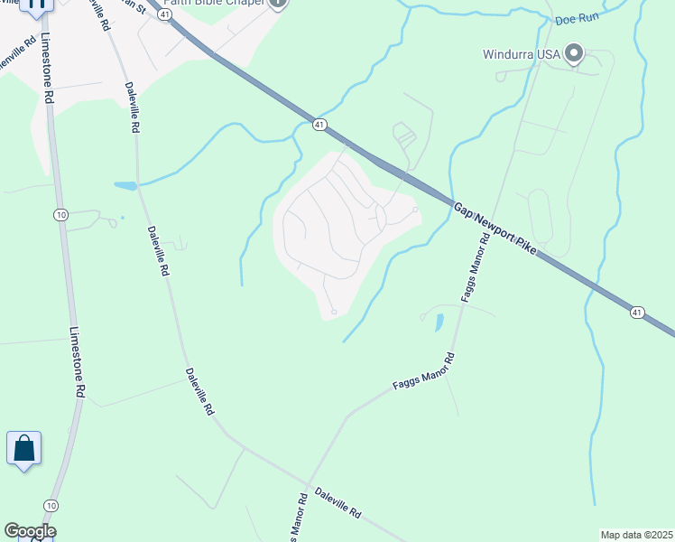 map of restaurants, bars, coffee shops, grocery stores, and more near 149 Honeycroft Boulevard in Cochranville