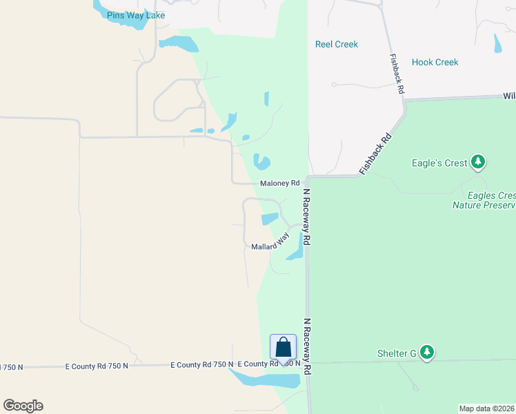 map of restaurants, bars, coffee shops, grocery stores, and more near 7989 Mallard Landing in Indianapolis