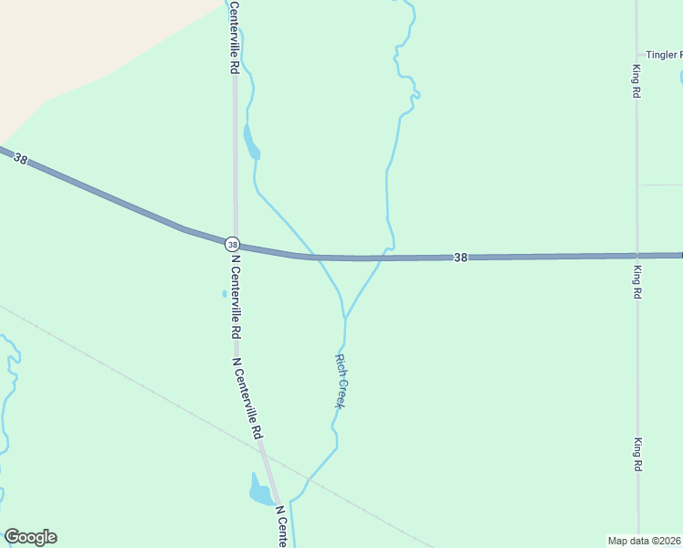 map of restaurants, bars, coffee shops, grocery stores, and more near 6027 Indiana 38 in Centerville