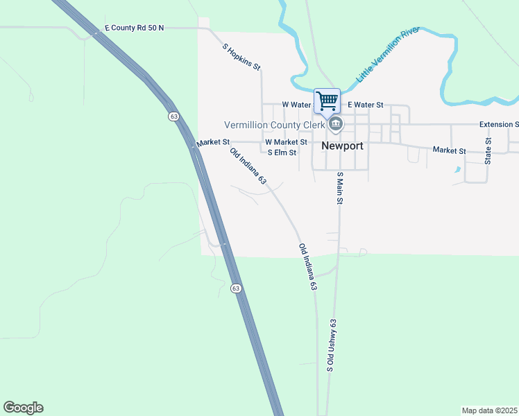 map of restaurants, bars, coffee shops, grocery stores, and more near 18 Old Sr 63 in Newport